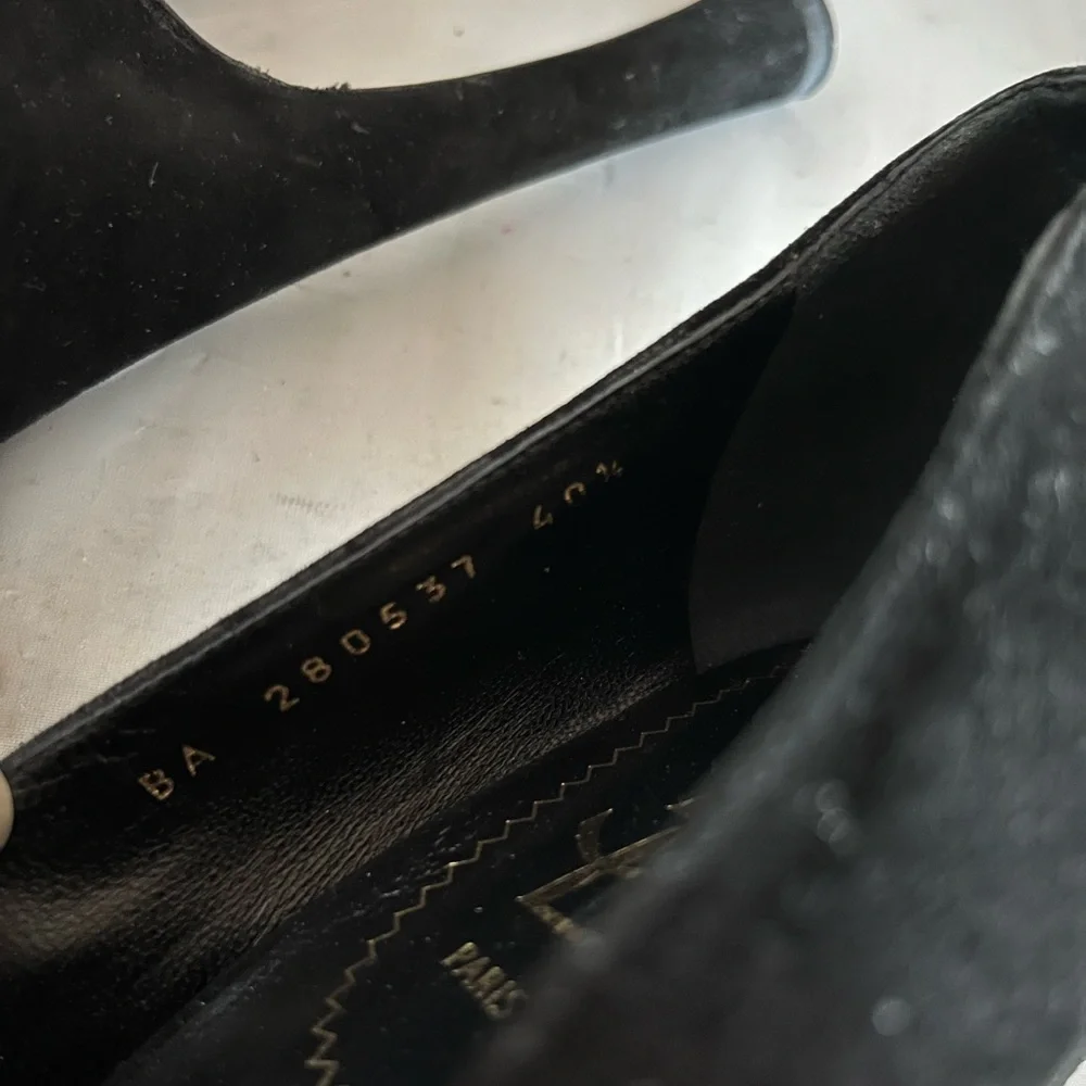 Yves Saint Laurent Mary Jane Tribtoo platform heels EU 40.5 US10.5